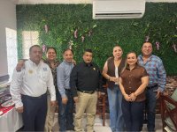 Autoridades sindicales y directivos de la ECA Campus VII sostienen reunión cordial en Pichucalco