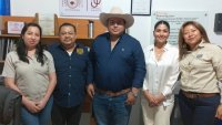 El Presidente Municipal de Pichucalco Lic. Andrés Carballo Córdova visita la Escuela de Contaduría y Administración Campus VII en el marco de su certificación como “Entorno Laboral Saludable”