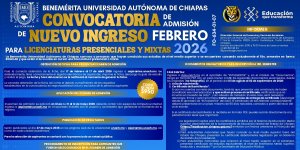 ?? ¡Convocatoria abierta UNACH Campus VII!