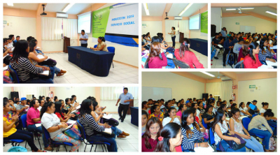 Imparten Curso de Inducción a Servicio Social a Estudiantes del Campus VII Pichucalco
