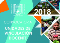 Convocatoria Unidades de Vinculación Docente