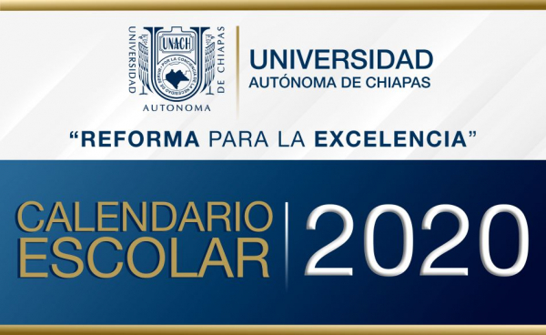 CALENDARIO ESCOLAR 2020