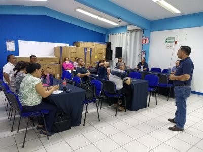 Docentes de la ECA Campus VII reciben capacitación sobre Cuerpos Académicos