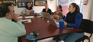 Se realiza reunión de trabajo del Comité de Trayectoria Escolar en la Escuela de Contaduría y Administración