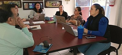 Se realiza reunión de trabajo del Comité de Trayectoria Escolar en la Escuela de Contaduría y Administración