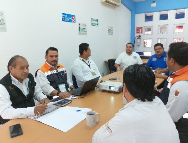 Primera Reunión de Trabajo para la Acreditación de Entornos Saludables en la Escuela de Contaduría y Administración Campus VII Pichucalco