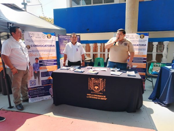 ECA Campus VII participa en Feria Profesiográfica 2026 del COBACH Plantel 06 en Reforma