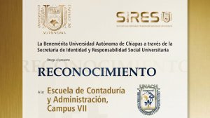 ECA Campus VII recibe reconocimiento por su participación en el Programa LEE UNACH 2026
