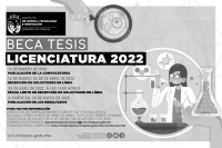 Beca Tesis Licenciatura 2022