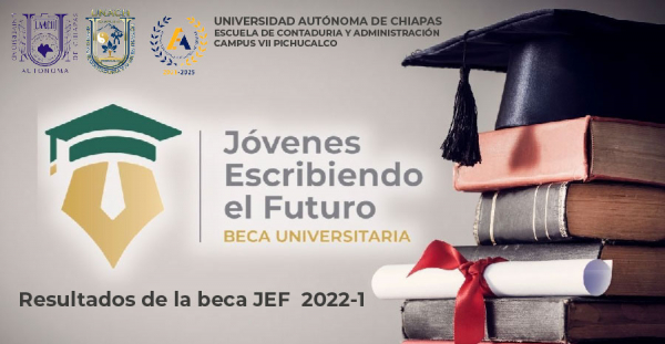 Resultados de la beca JEF  2022-1