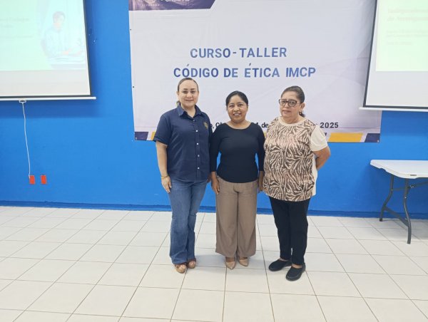 Continúan las actividades del Curso-Taller del Código de Ética Profesional del IMCP en la Escuela de Contaduría y Administración, Campus VII Pichucalco