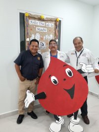 Primer acercamiento entre el Hospital General de Pichucalco y la Escuela de Contaduría y Administración Campus VII para impulsar campaña de donación de sangre