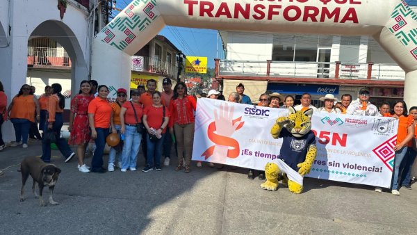 Marcha 25N: UNACH Campus VII reafirma su compromiso con la eliminación de la violencia contra la mujer