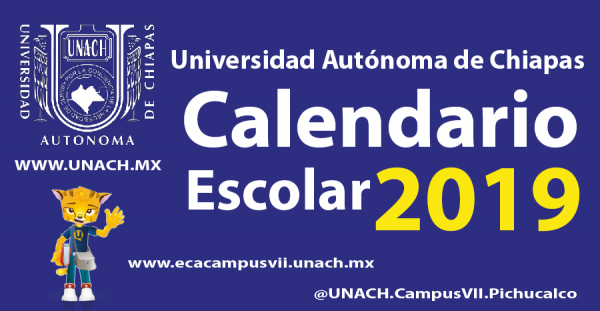 Calendario Escolar 2019