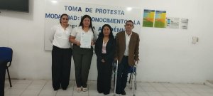 Lizbeth Meneses Pérez recibe Reconocimiento a la Excelencia Académica en su Evaluación Profesional