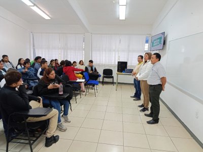 Estudiantes de la Escuela de Contaduría y Administración, Campus VII Pichucalco, reciben plática sobre Educación Ambiental