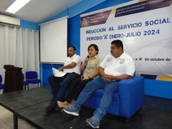 Encuentro Informativo sobre el Servicio Social en la Escuela de Contaduría y Administración, Campus VII Pichucalco