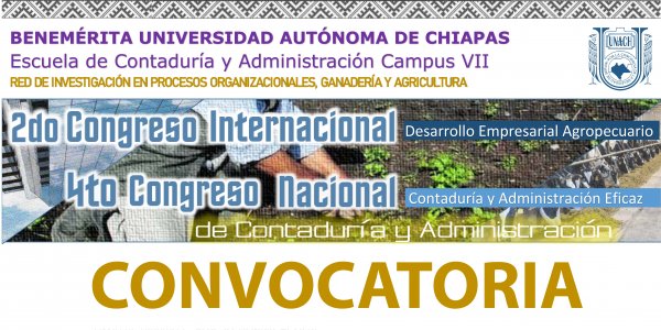4° CONGRESO NACIONAL Y 2° INTERNACIONAL DE CONTADURÍA Y ADMINISTRACIÓN